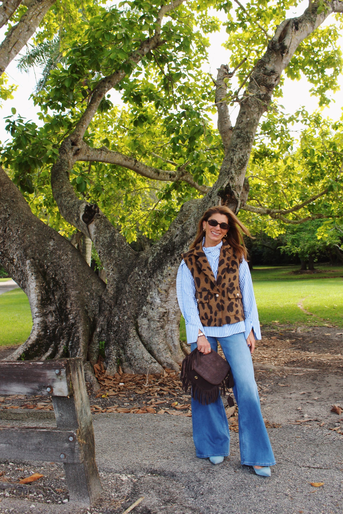 The Wild Side Leopard Vest