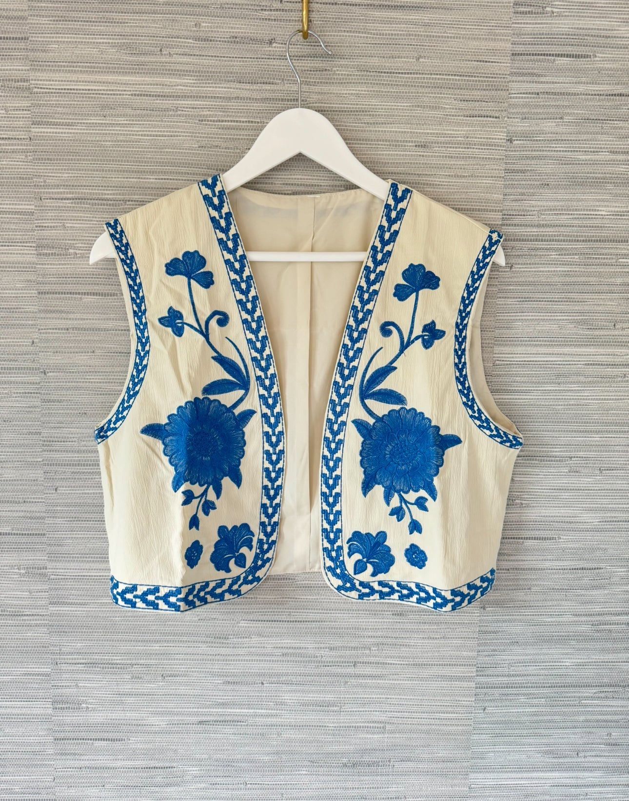 Embroidered Vest