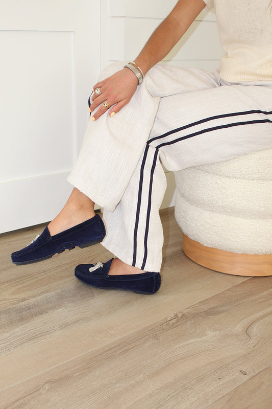 The Linen Track Pant
