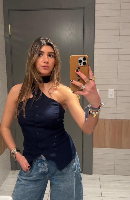 Safari Halter Vest Top