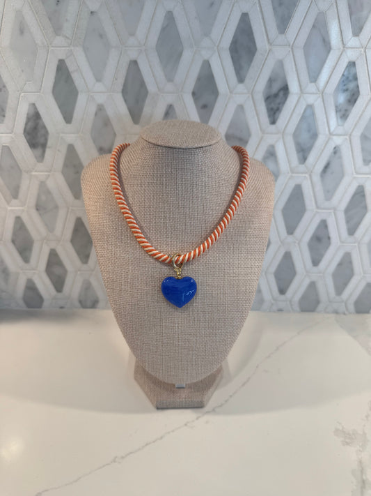 The Gameday Necklace - UF/Auburn