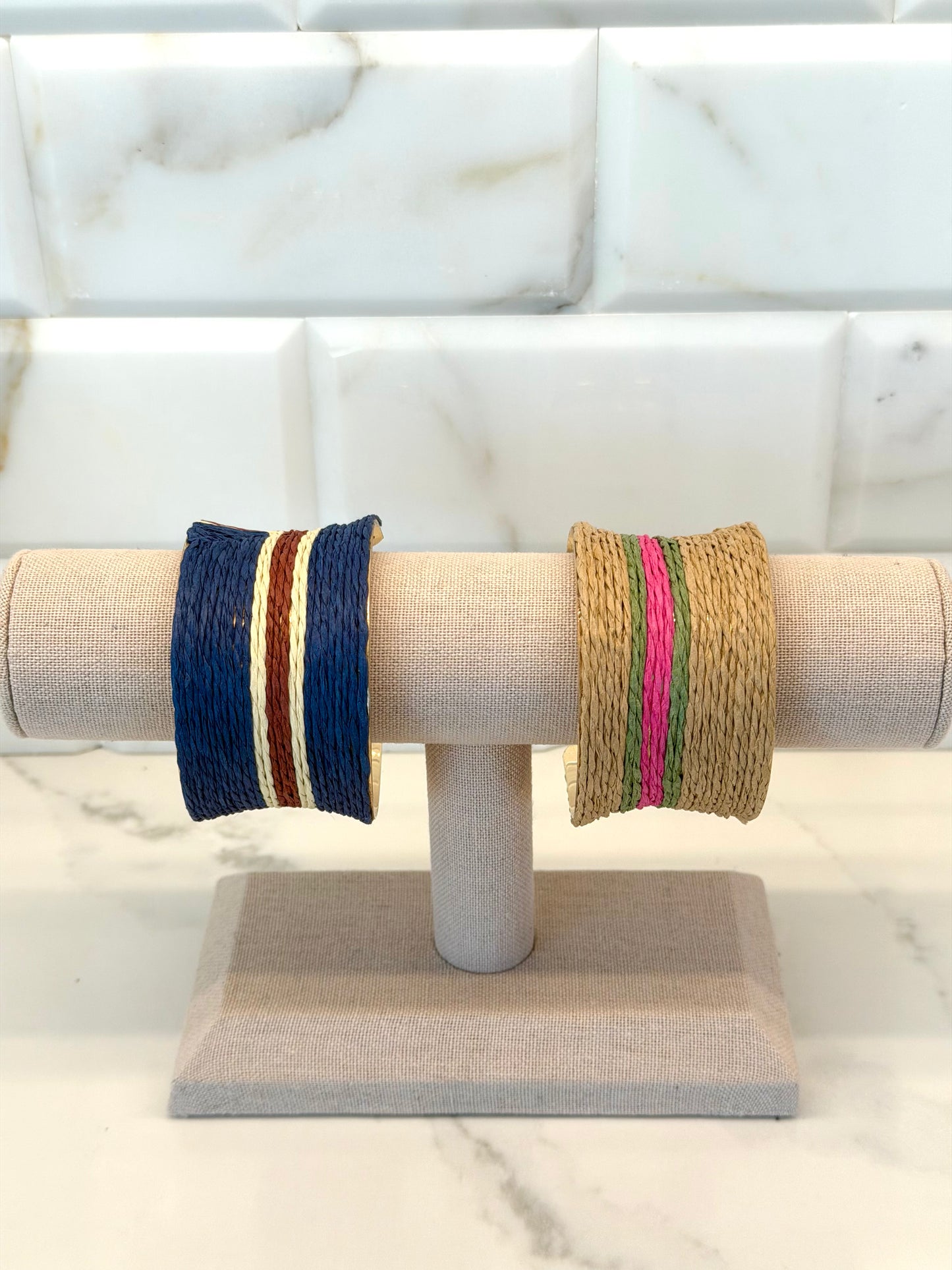 Raffia Cuffs