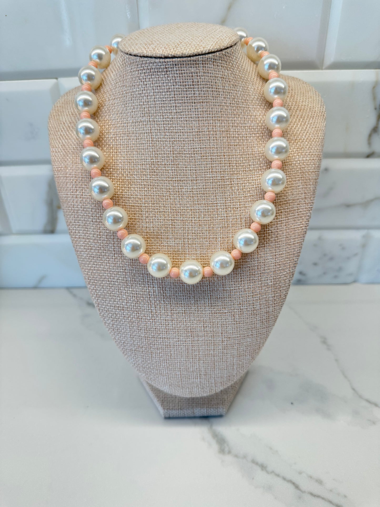 The Pearl Drop Beaded Necklace