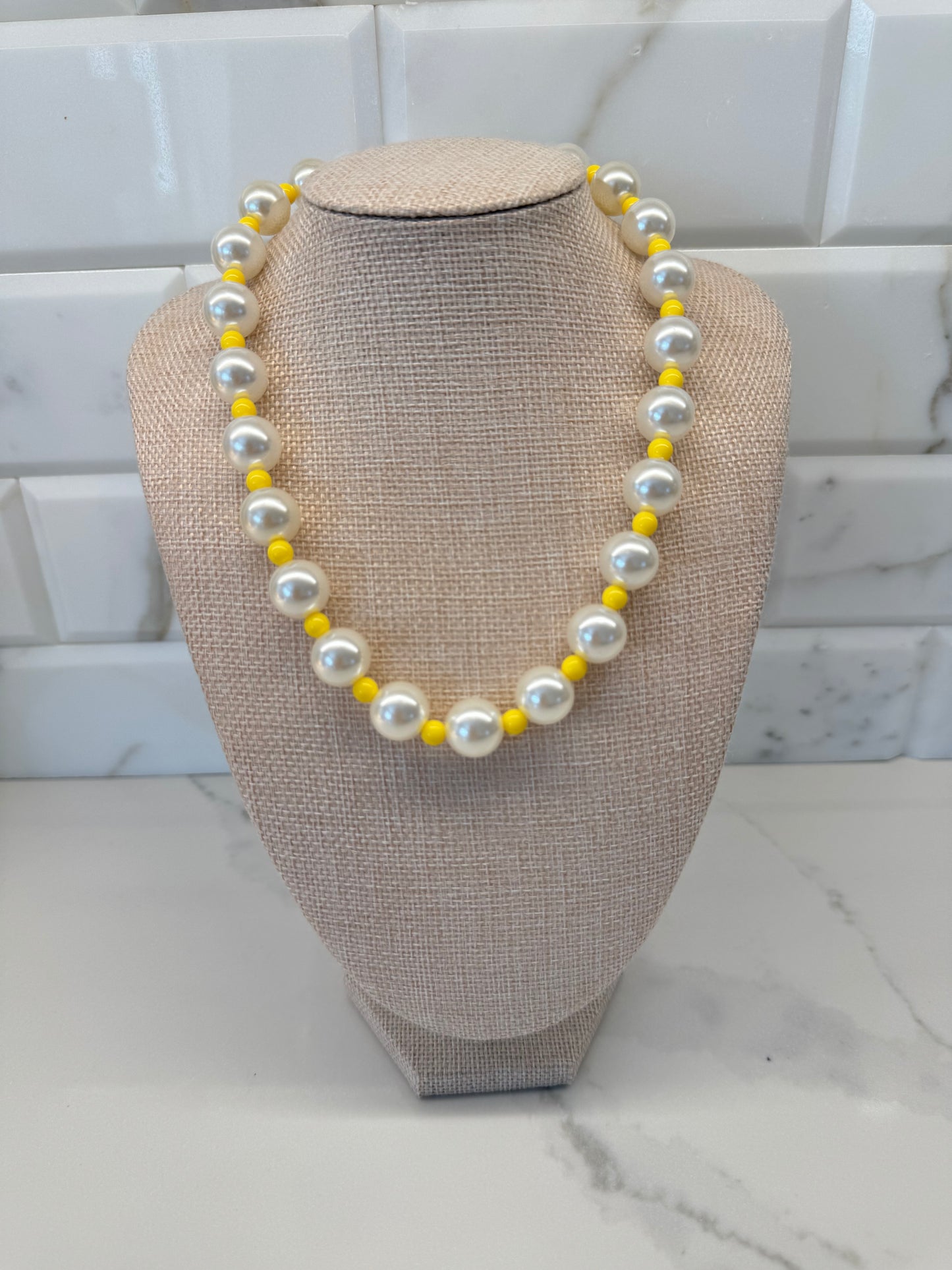 The Pearl Drop Beaded Necklace
