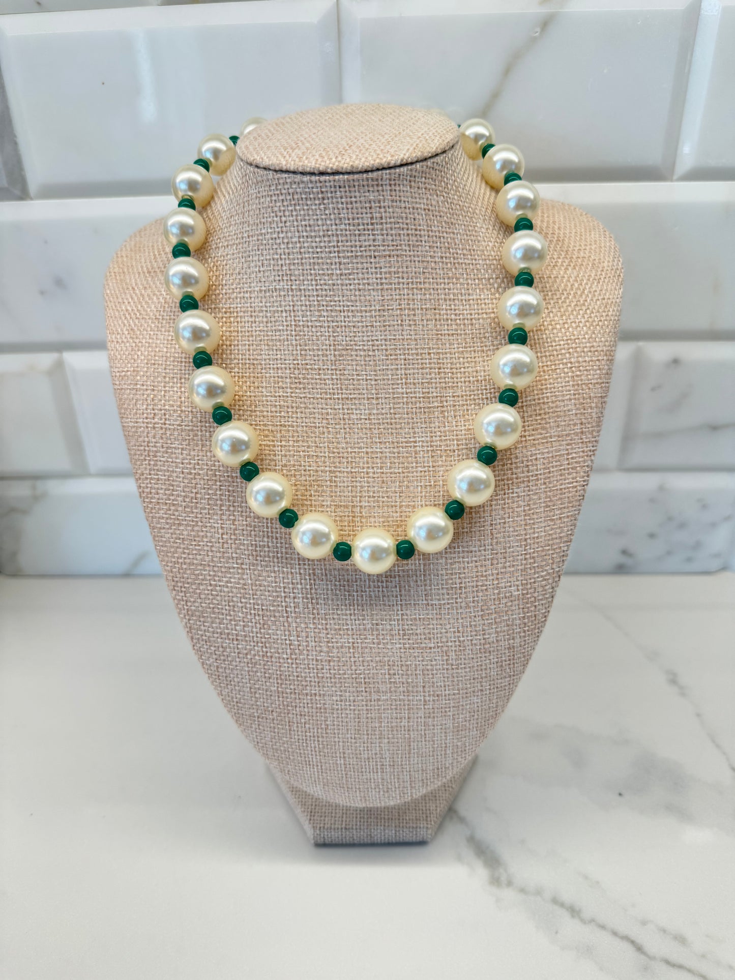 The Pearl Drop Beaded Necklace